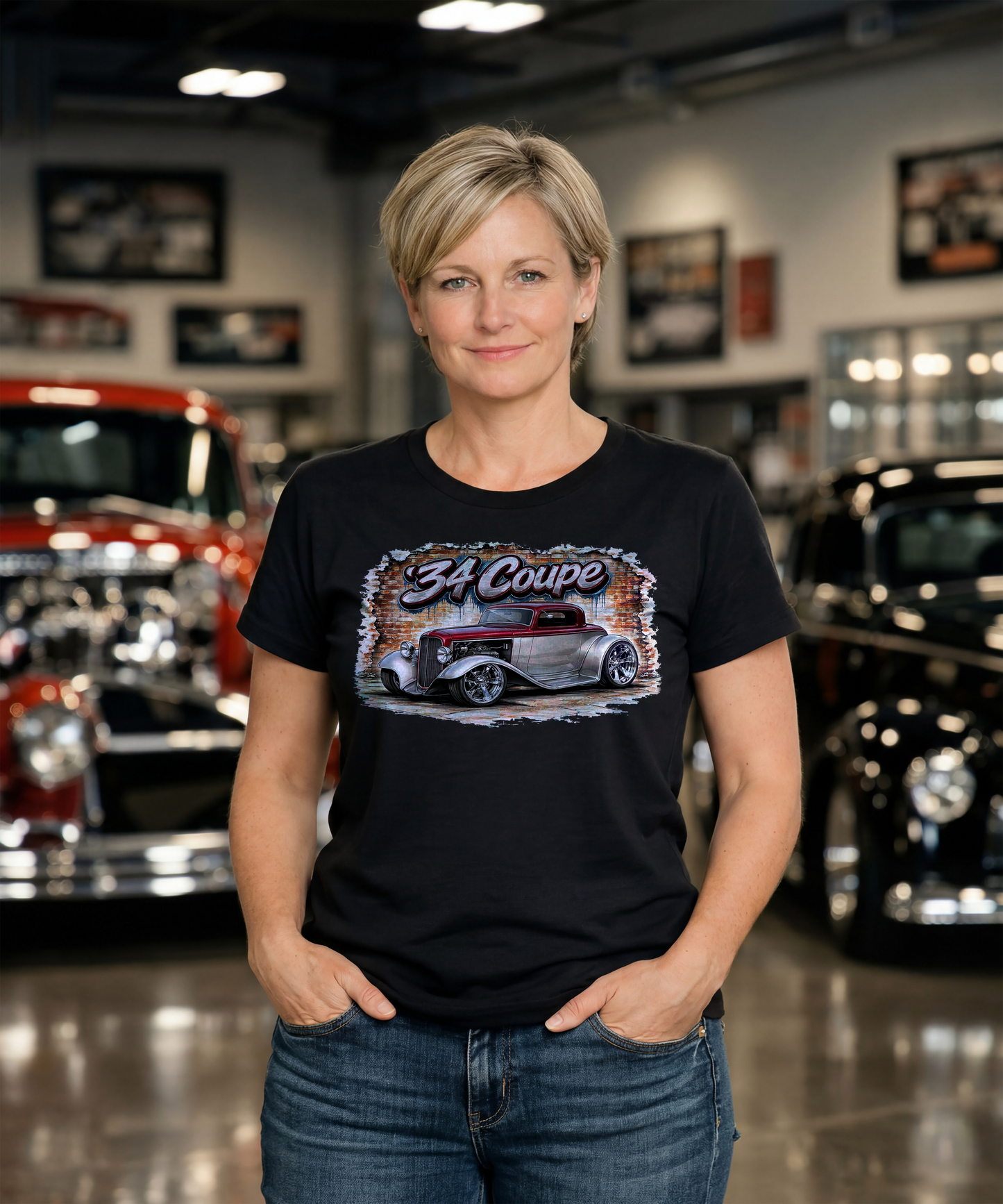 '34 Ford Coupe | Illustration Collection | American Steel Hot Rods