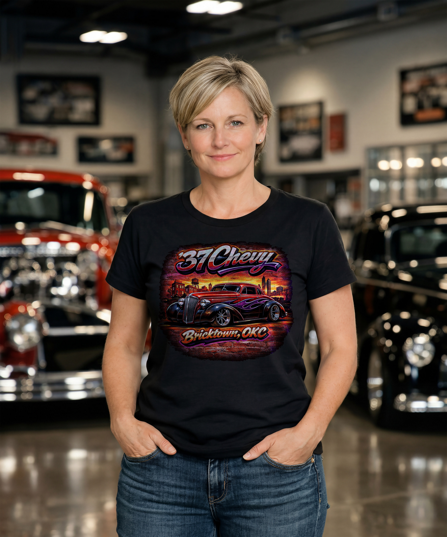 ’37 Chevy Bricktown Nights | Oklahoma Street Rod Classic Tee