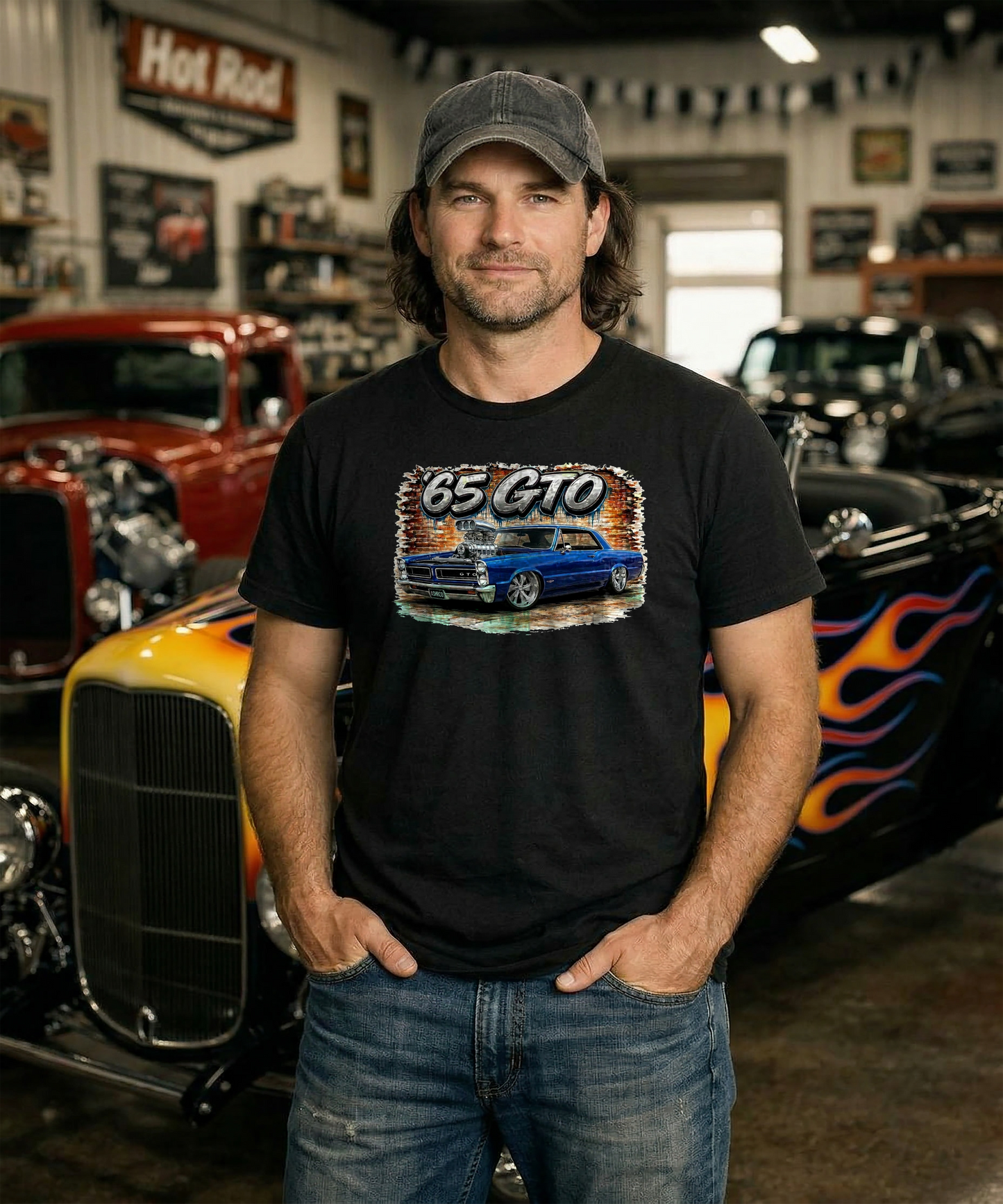 ’65 GTO – Blown Muscle Illustration Tee