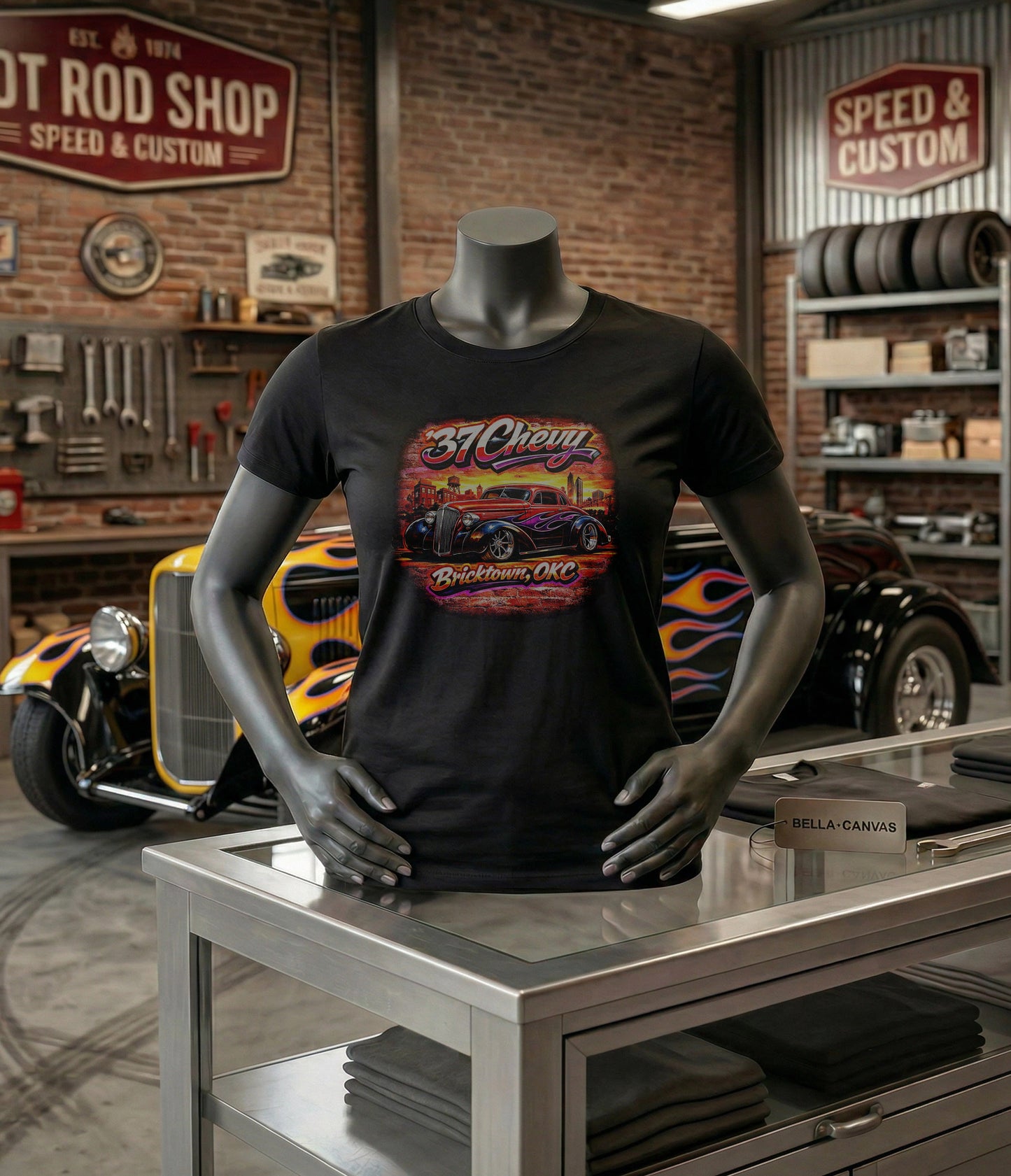 ’37 Chevy Bricktown Nights | Oklahoma Street Rod Classic Tee